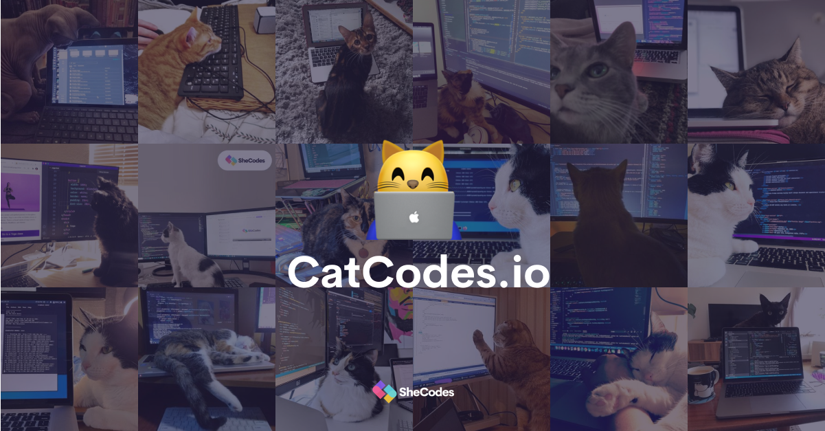 CatCodes 🙀 by SheCodes SheCodes